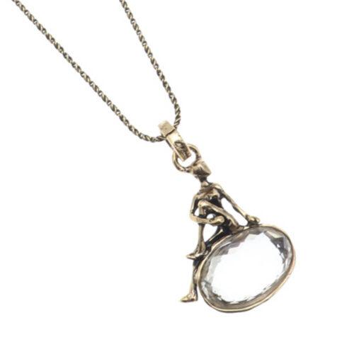 Yoga Necklace with Rock Crystal - Image 1