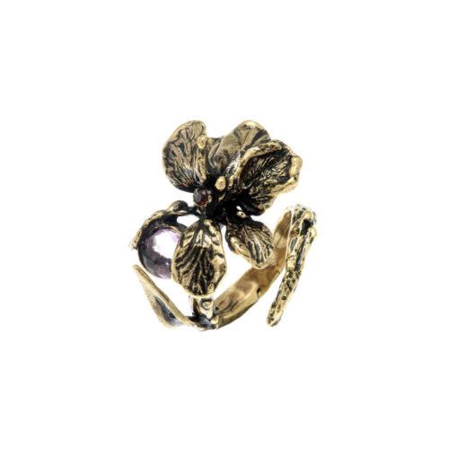 Purple Iris Ring