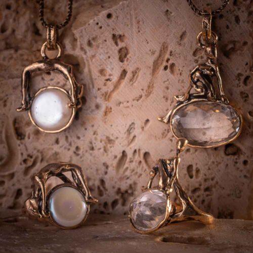 Yoga Ring with Pearl - Image 9