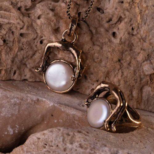 Yoga Ring with Pearl - Image 8