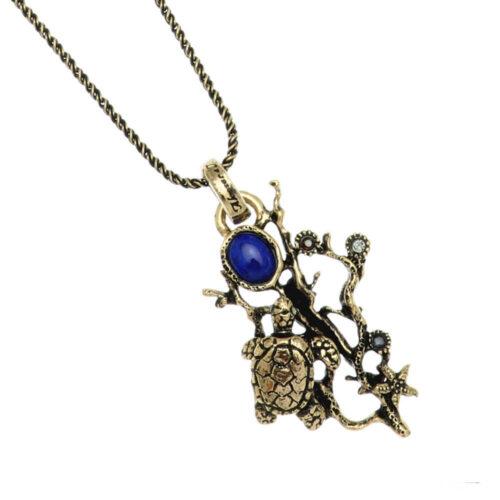 Coral Reef Necklace with Lapis Lazuli