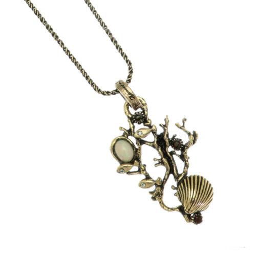 Coral Reef Necklace with Opal - Image 1