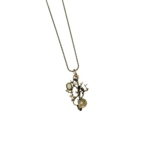 Coral Reef Necklace with Opal - Image 3