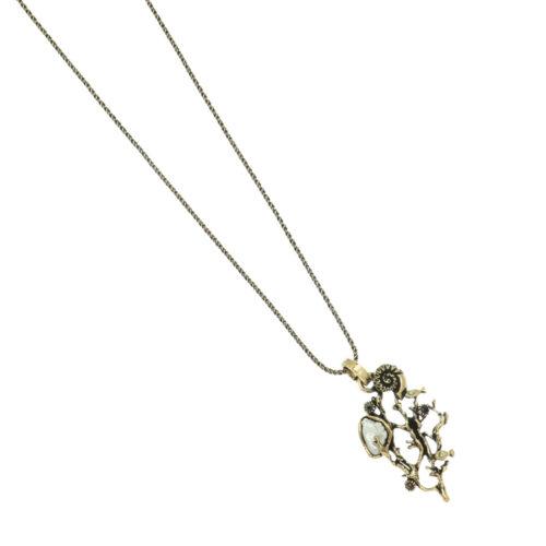 Coral Reef Necklace with Pearl - Image 3