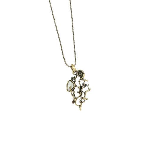Coral Reef Necklace with Pearl - Image 2