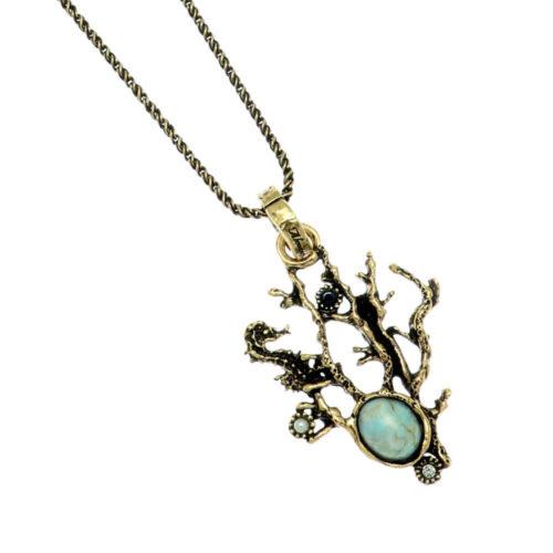 Turquoise Coral Reef Necklace