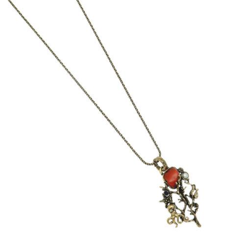Coral Reef Necklace with Coral - Image 2