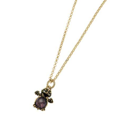Amethyst Dragon Necklace - Image 3