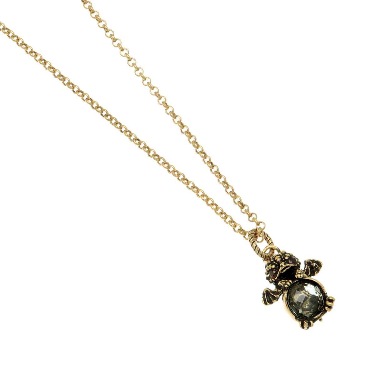 Prasiolite Dragon Necklace