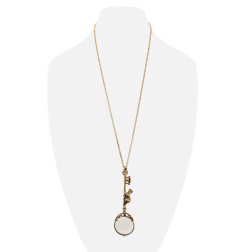 Cat Magnifying Glass Necklace - Image 5